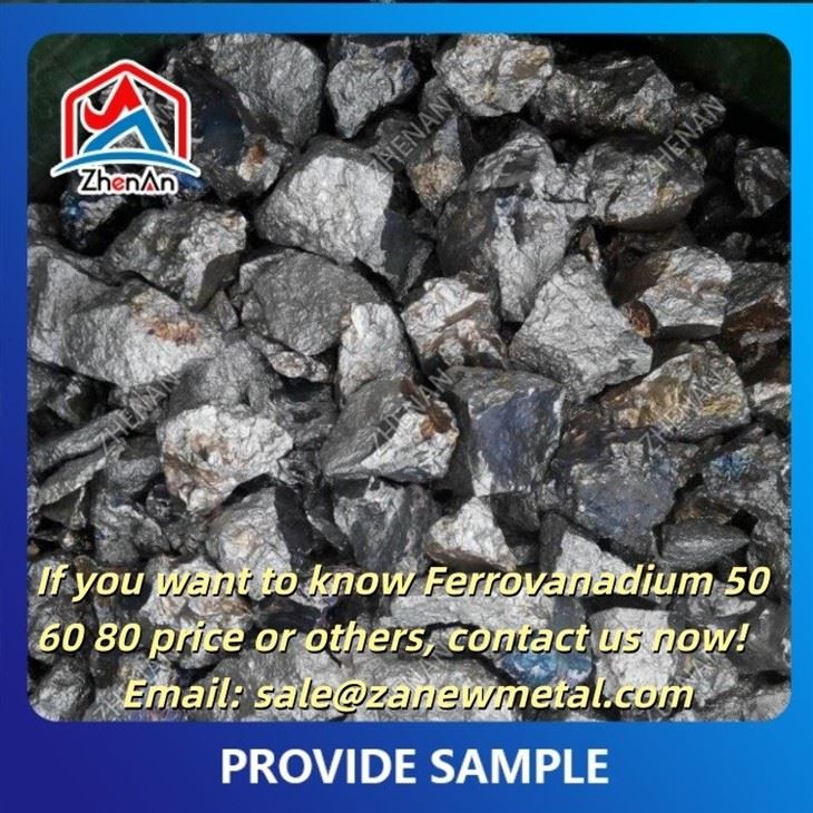 Ferrovanadium 60% 50-100 mm Lumps factory